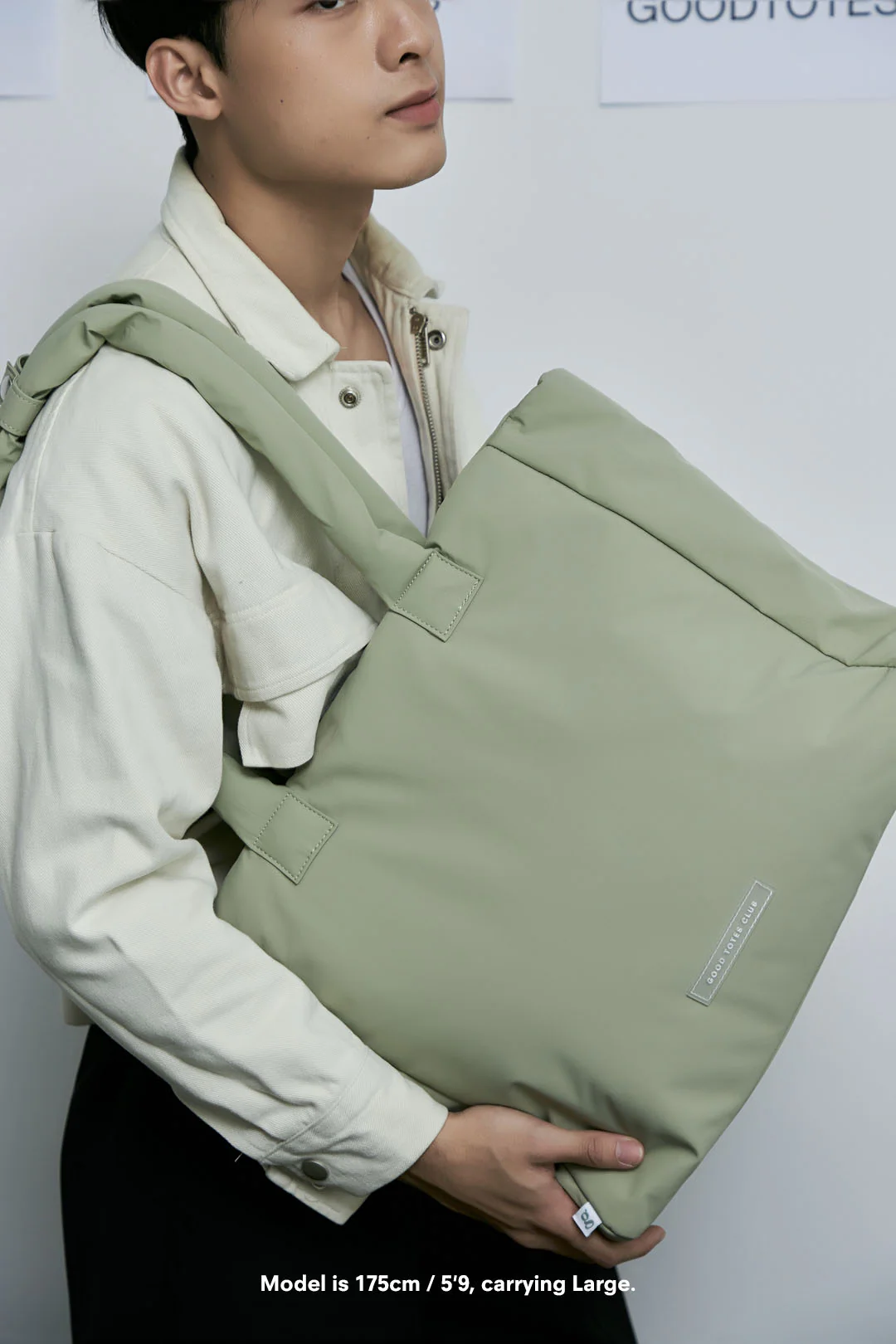 Go-Getter Laptop Tote (Nylon Sage) - Image 3