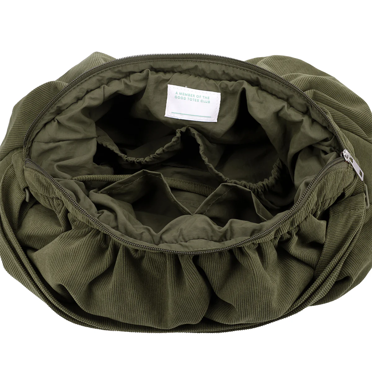 Large Croissant Sling (Corduroy Olive) - Image 8