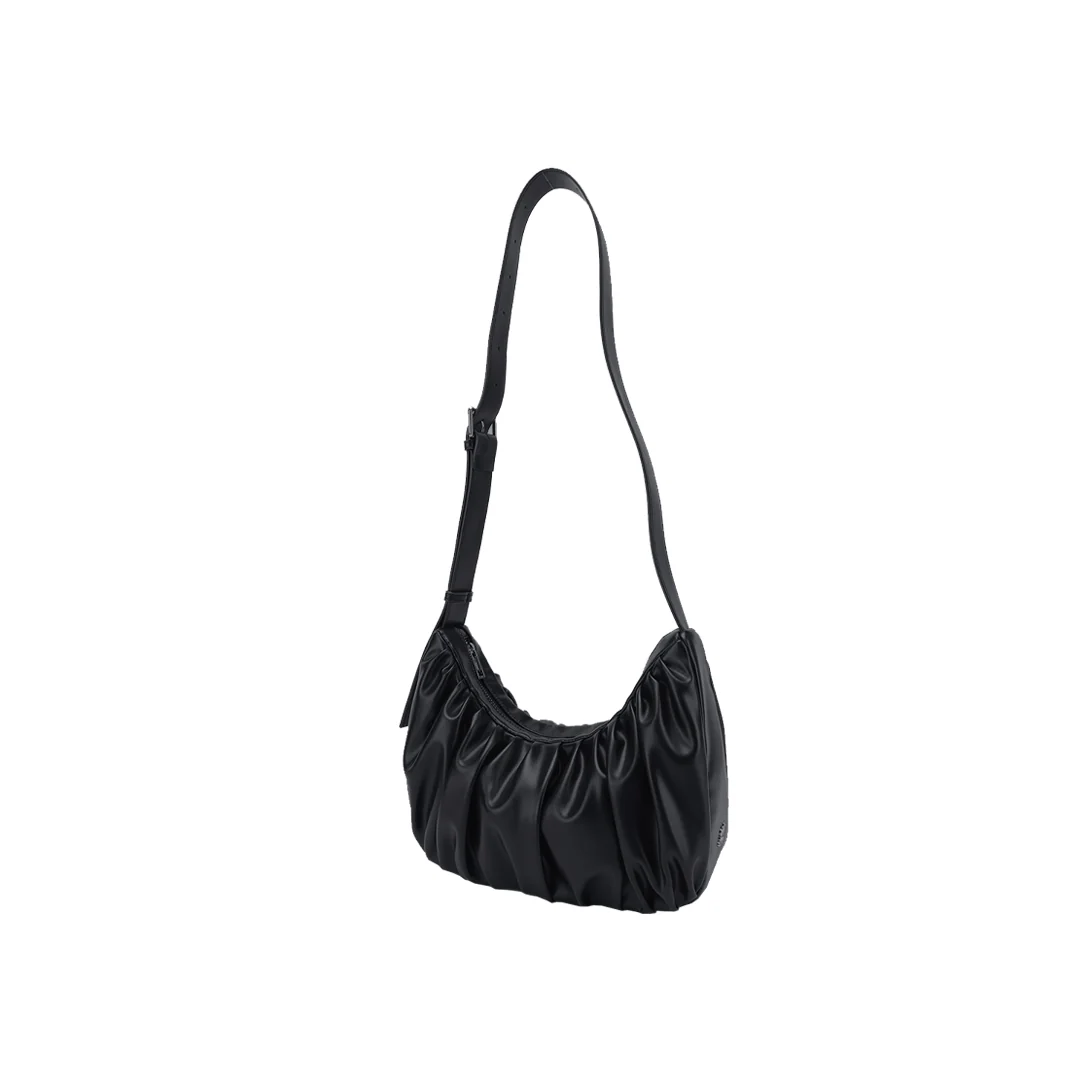 Leather Croissant Sling (Black) - Image 9