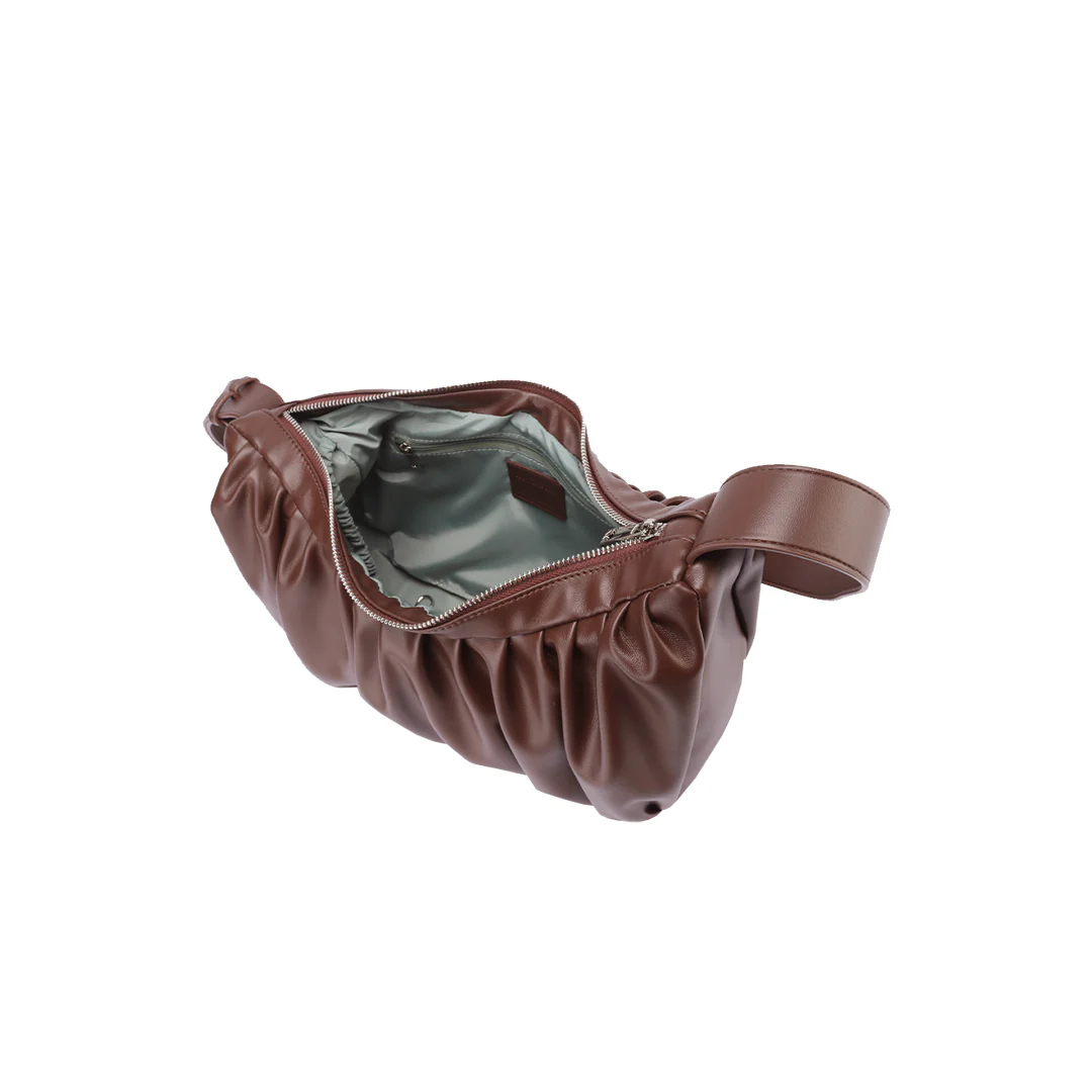 Leather Croissant Sling (Espresso) - Image 11