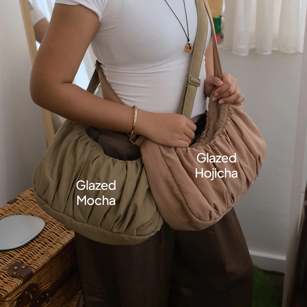 Large Croissant Sling (Glazed Mocha) - Image 2